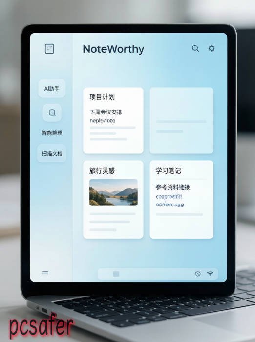 NoteWorthy Apple 端本地 AI 笔记工具 离线智能整理备忘录软件